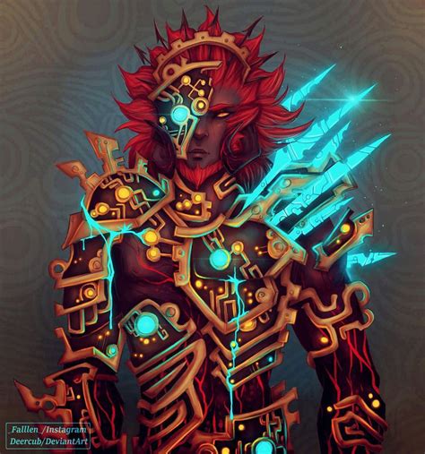 BotW Ganondorf (Updated concept art) | Zelda Amino