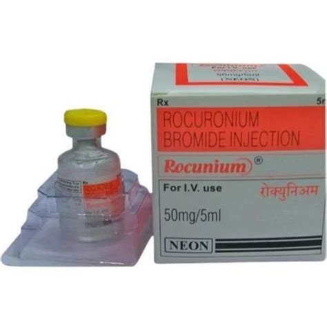 Rocuronium Bromide Injection Mg Ml At Best Price In Surat Id