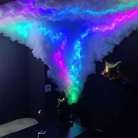 Rgb Led Cloud Light With App Control 3d Thundercloud Led