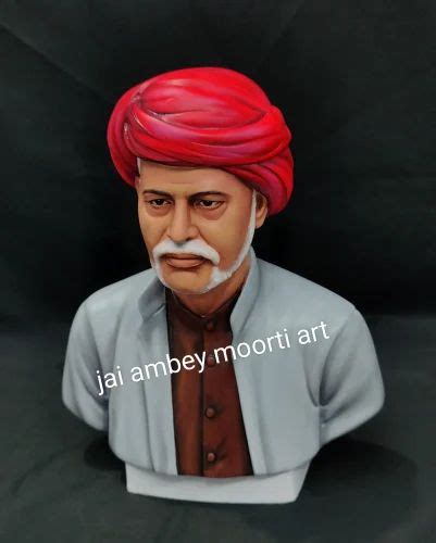 Handmade Multicolor Mahatma Jyotiba Rao Phule Marble Statue, For ...