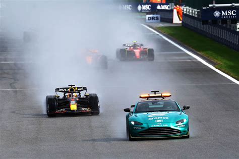 Max Verstappen Triumphs In Rain Delayed Sprint Race At Belgian Grand