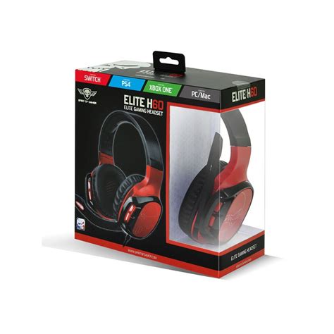 Casque Micro Spirit Of Gamer Red Elite H