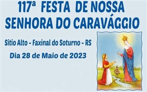 Festa De Nossa Senhora Do Carav Ggio No Dia Em S Tio Alto De