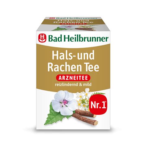 Hals Und Rachen Tee Bad Heilbrunner Arzneitee