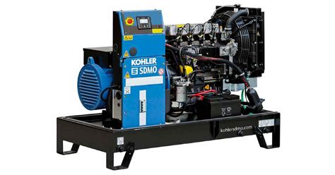 Kohler Sdmo Diesel Generator 18kw With Soundproofed Enclosure K20um Brags And Hayes Generators