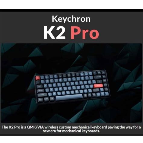 Jual Keychron K2 Pro QMK VIA Fully Assembled Wireless Mechanical