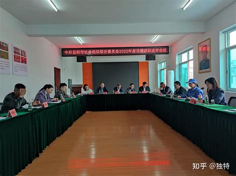 岳阳市社会组织综合党委召开2022年度党建述职述评会议 知乎