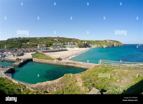 Portreath Cornwall Harbour High Resolution Stock Photography And Images