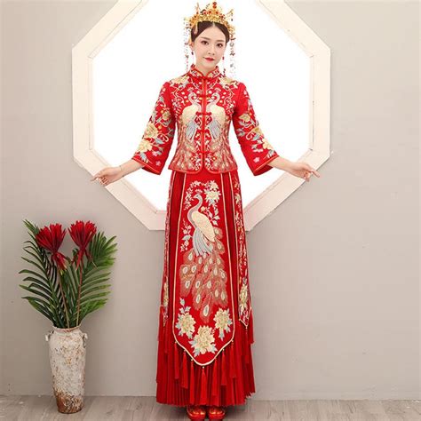 Bridal Xiuhe Clothing 2022 New Style Autumn Winter Chinese Wedding