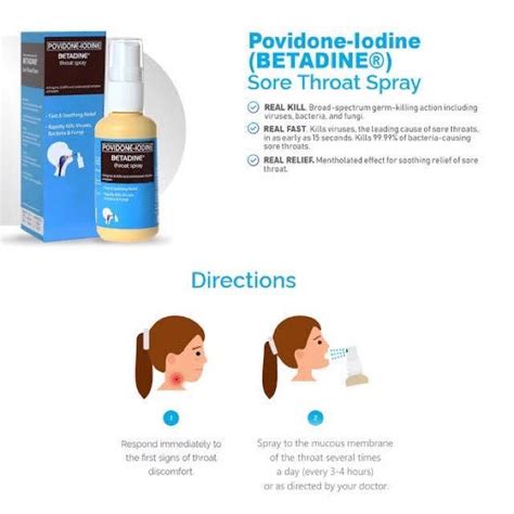 Betadine Throat Spray 50ml Exp March 2023 Beauty Personal Care Oral