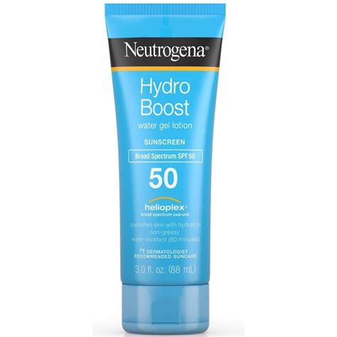 3 Pack - Neutrogena Hydro Boost Gel Moisturizing Sunscreen Lotion with ...