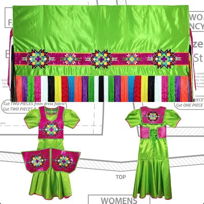 Patterns Page – Powwow Fabrics and Designs | Fancy dress patterns ...