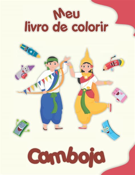 Buy Meu Livro De Colorir Sobre O Camboja Desenhos Para Colorir De