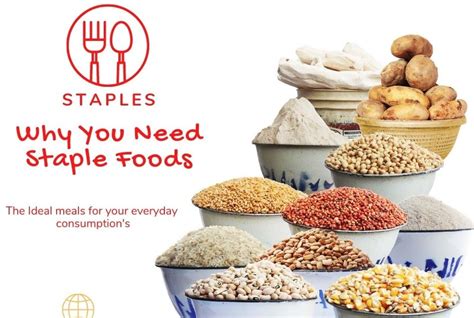 Why Staple Food Is Very Important For Your Daily Consumptions