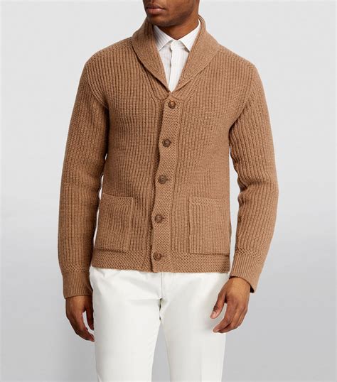 Descubrir 94 Imagen Polo Ralph Lauren Wool Shawl Collar Cardigan