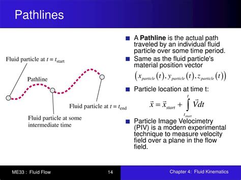 PPT Chapter 4 Fluid Kinematics PowerPoint Presentation ID 324288