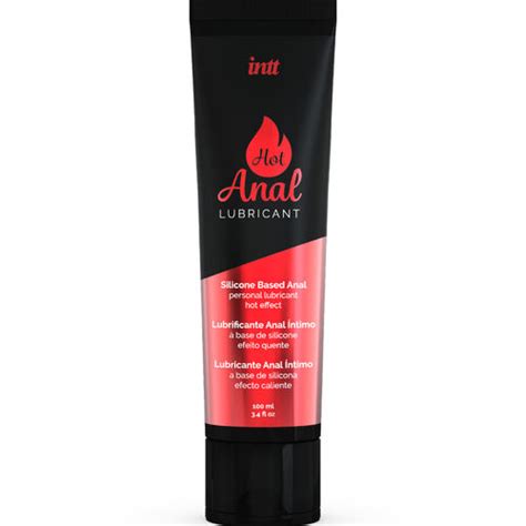 INTT LUBRICANTS LUBRICANTE ANAL ÍNTIMO BASE SILICONA Y EFECTO CALOR