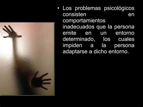 Principales Problemas Psicol Gicos Ppt