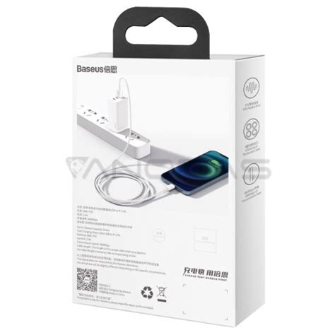 Baseus Superior Series Cable Usb Lightning A M White