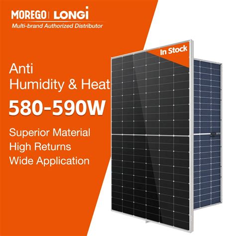 Longi Hi Mo X Pv Module Anti Humidity And Heat W W W Bifacial