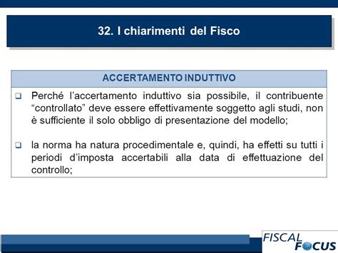 Le Modifiche Ai Modelli Degli Studi Di Settore Ppt Scaricare