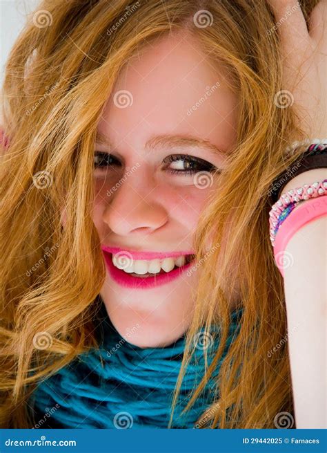 Redhead Girl Stock Image Image Of Eyes Sensual Hair 29442025