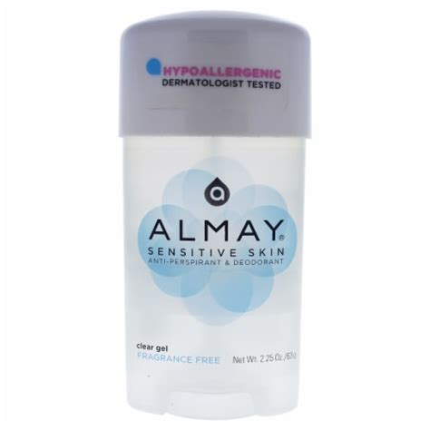 Almay Sensitive Skin Clear Gel Antiperspirant And Deodorant Oz