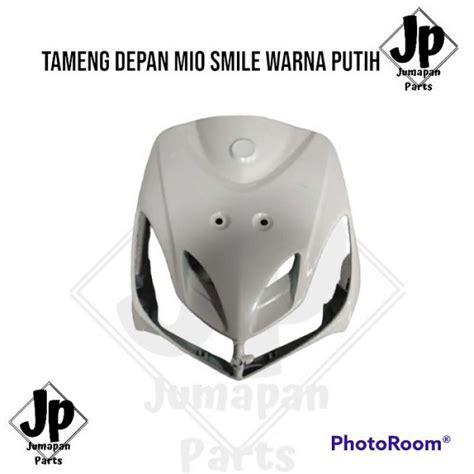 Promo Tameng Dasi Panel Cover Body Depan Mio Smile Warna Putih Diskon