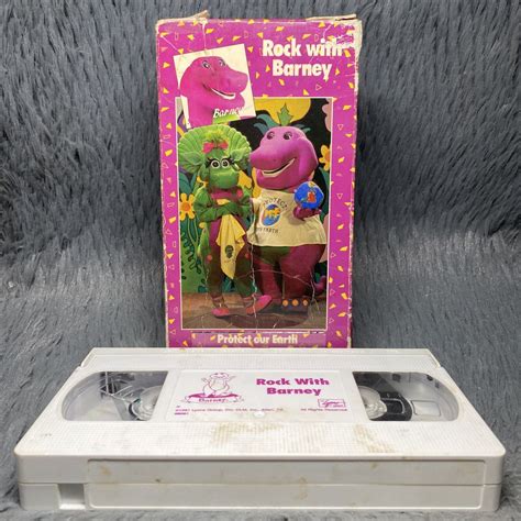 Barney Friends Rock With Barney VHS Tape Grelly USA