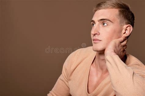 Handsome Man With Naked Torso Stock Image Image Of Macho People