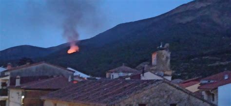 El Incendio Declarado En El Valle Del Jerte Presenta Cuatro Focos Ya