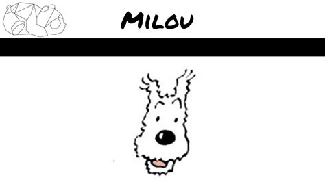 Comment dessiner milou !!! - YouTube