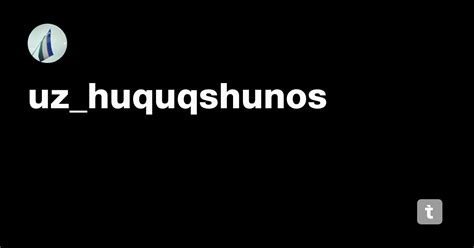 uz_huquqshunos — Teletype