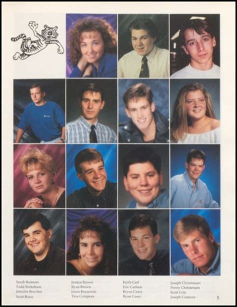 Explore 1995 New Richmond High School Yearbook, New Richmond WI - Classmates