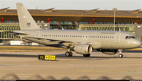 605 Hungarian Air Force Airbus A319 112 Photo By XuJunPengAviation ID