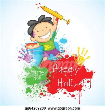 Kids playing Holi | Clipart Panda - Free Clipart Images