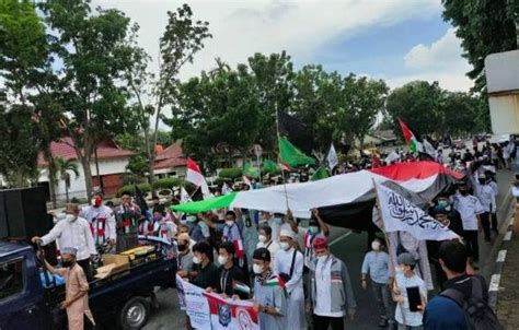 Selamatkan Palestina Masyarakat Riau Lakukan Aksi Solidaritas