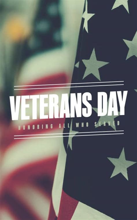 Sharefaith Media Veterans Day Honor Church Bifold Bulletin