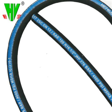 China Msha En Sc Hydraulic Hose Supply High Pressure Flex Hose