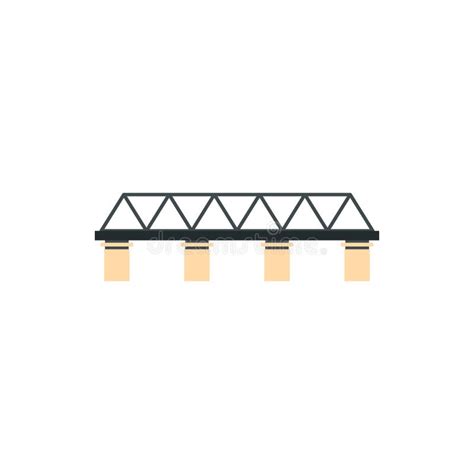 Truss Bridge Clipart Black And White