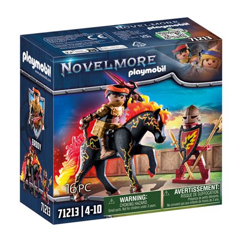 Cavaleiro De Fogo Burnham Raiders Playmobil Novelmore Playmobil El