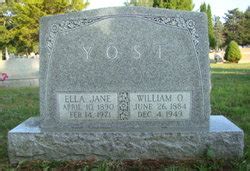 William Oliver Yost 1884 1949 Mémorial Find a Grave