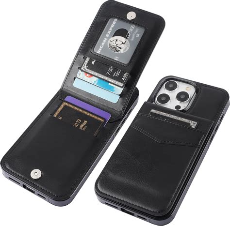 Kihuwey Compatible With Iphone Pro Max Case Wallet With Credit Card