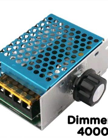 Dimmer Ac W Volt Watt V Casing Alumunium Indomaker