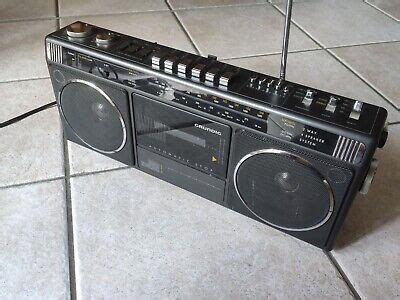 Vintage Grundig RR 455a Radio Recorder 4 Band FM Tuner RAR