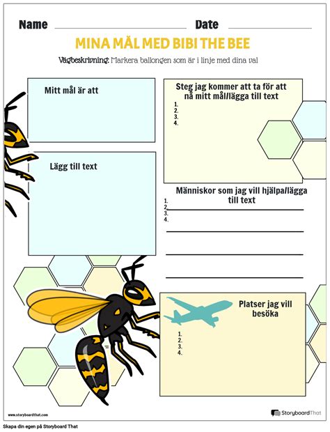 Mindfulness arbetsblad Exempel och Idéer StoryboardThat