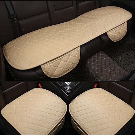 Buy Universal 3 Pcs Set Car Seat Cushion Covers Mesh Sponge Interior Accessories Non Slip At