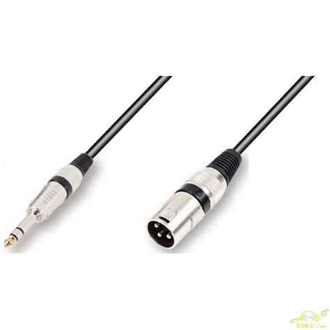 M Cable Xlr Macho A Jack Estereo De Metros