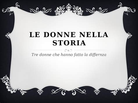 Calam O Le Donne Nella Storia