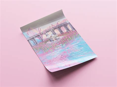 Taylor Swift 'Lover' TRACKLIST POSTER DESIGN :: Behance